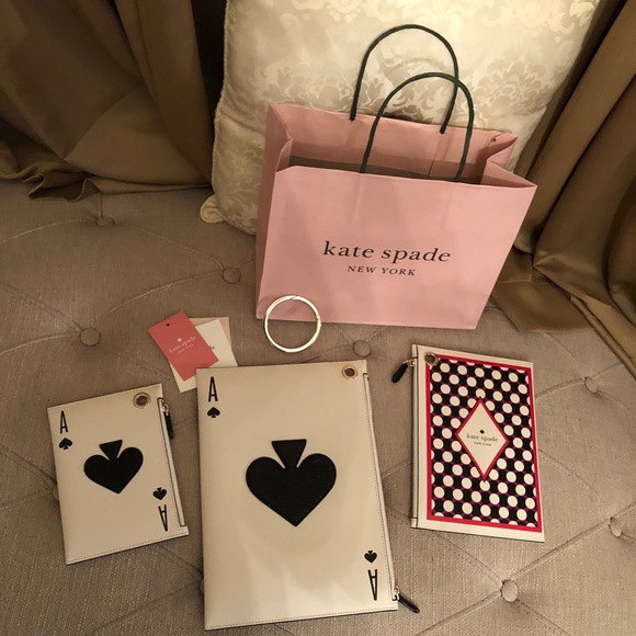 Kate Spade ♠️ 3Ring Pouch Bags - Picture 7 of 16